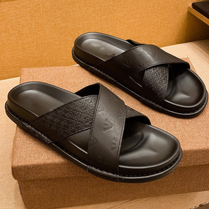 Pantuflas de moda para hombre