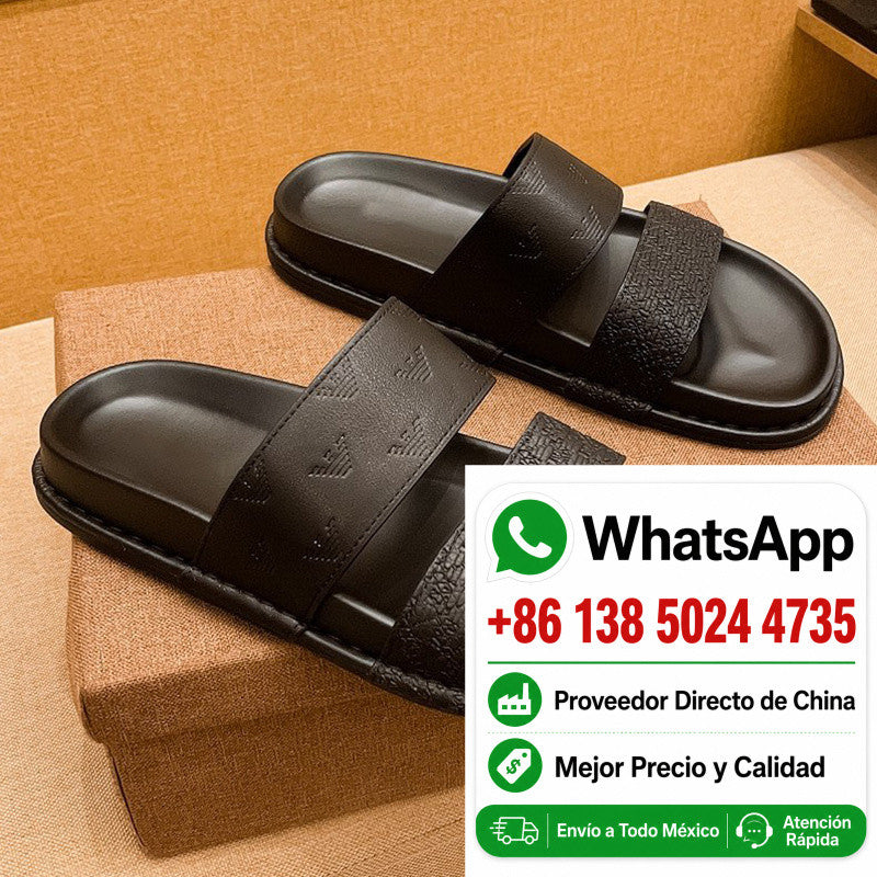 Pantuflas de moda para hombre