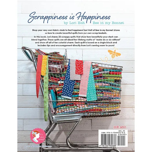 Libro Los Retazos son la Felicidad Cómo hacer quilts con scraps 222 páginas con espiral **llega el 19 nov**
