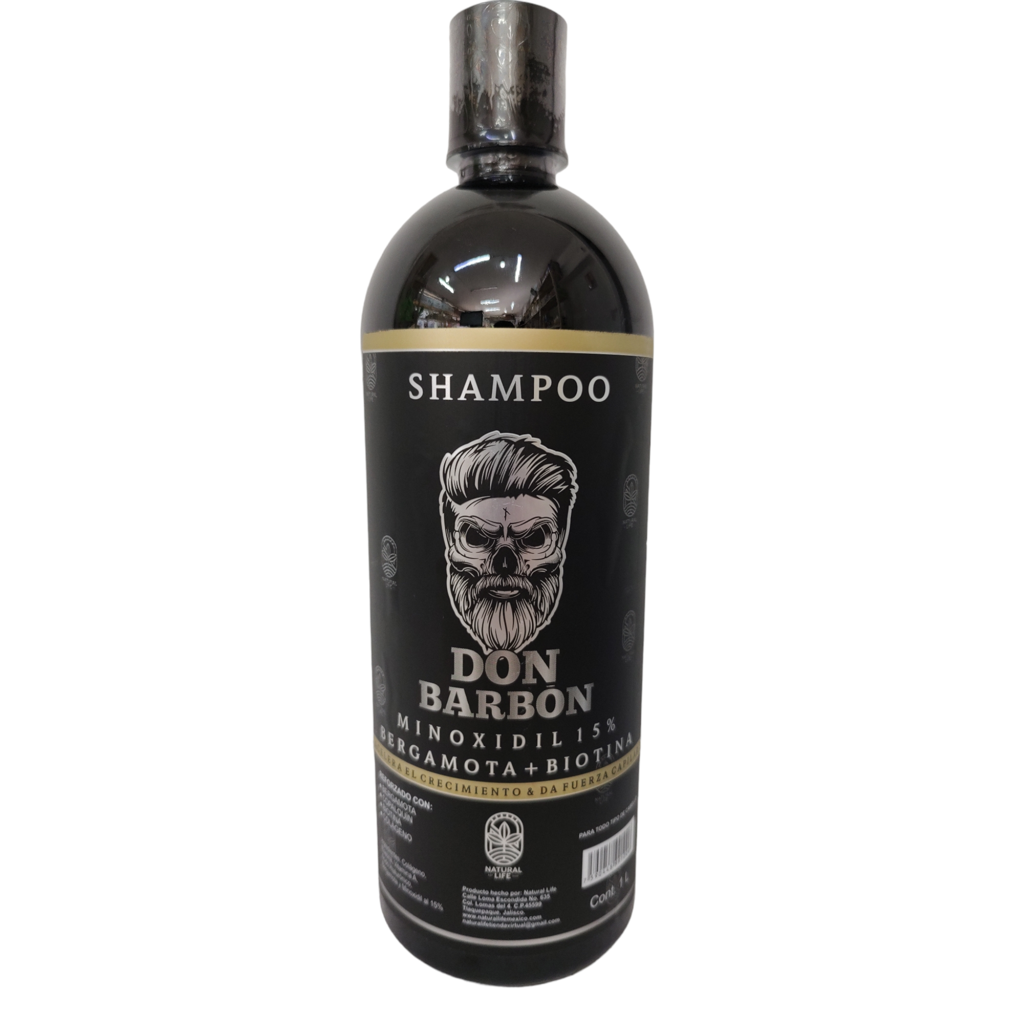 SHAMPOO DON BARBON C/1L NATURAL LIFE