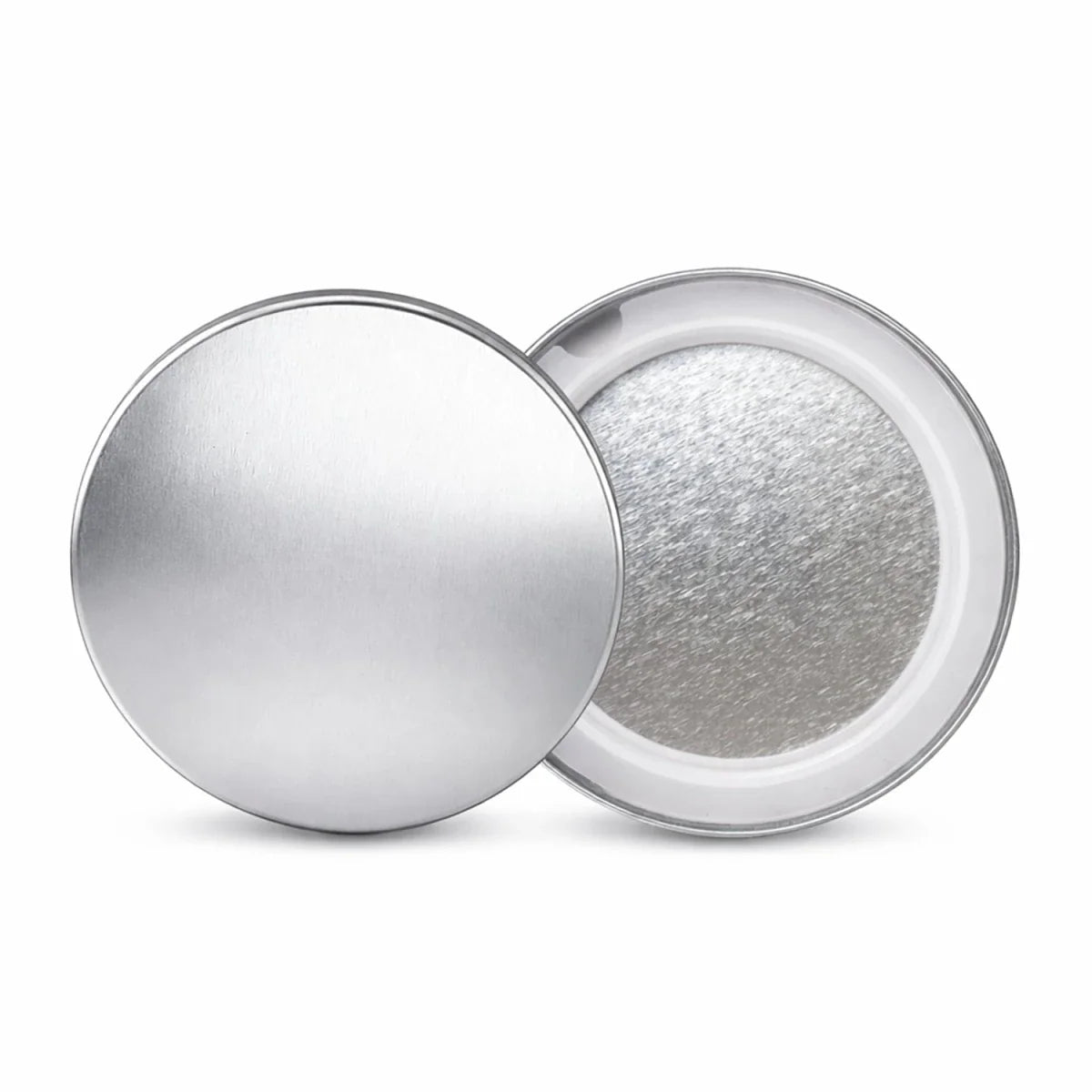 Tapa de Aluminio M para vasos de velas - Plata