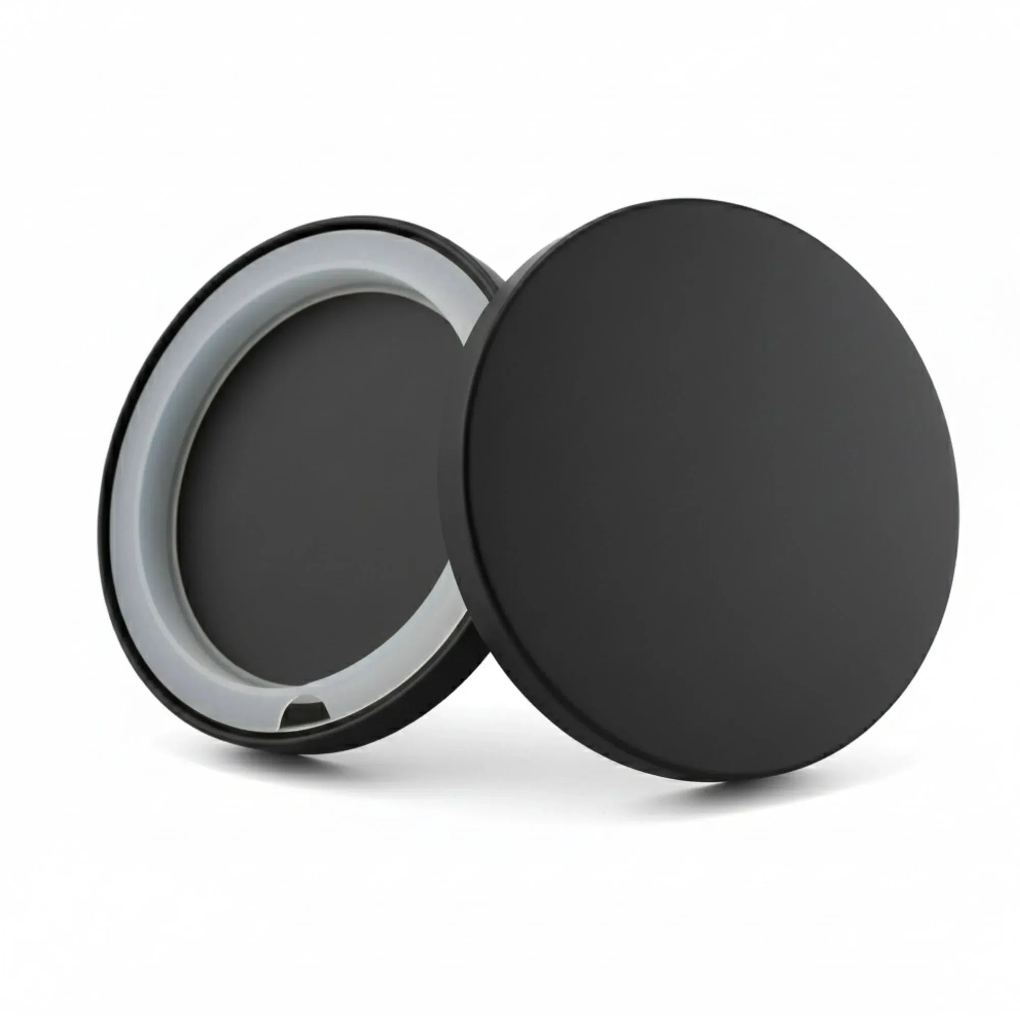 Tapa de Aluminio SL para vasos de velas - Negro Mate