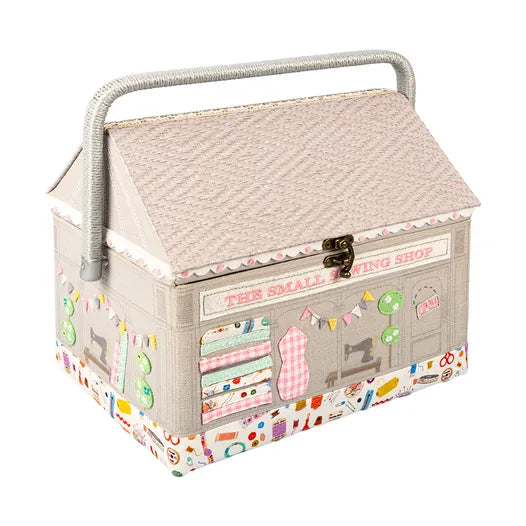 Costurero Casita de Merceria con asa 22 x 25 x 30 cm *Llega el 15 dic**