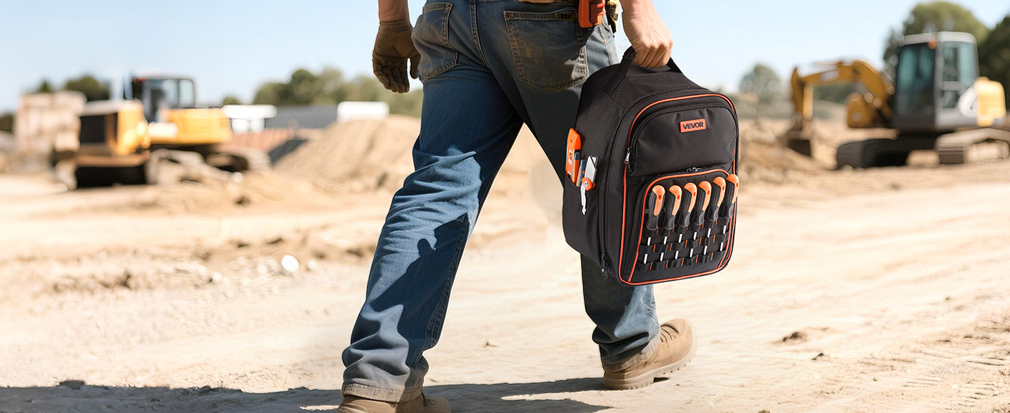 Mochila Portaherramientas con 49 Bolsillos