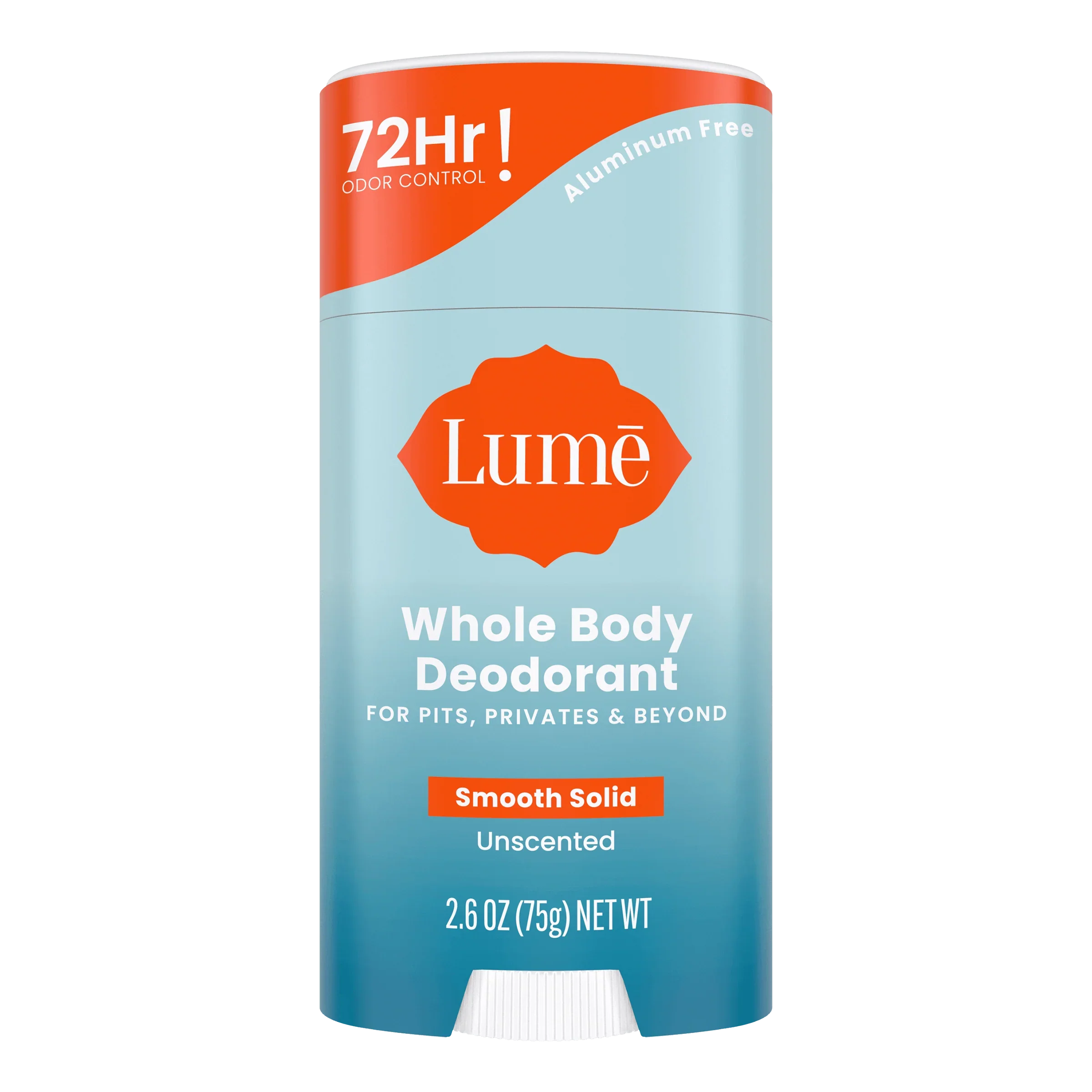 LUME WHOLE BODY DEODORANT SMOOTH SOLID "UNSCENTED"