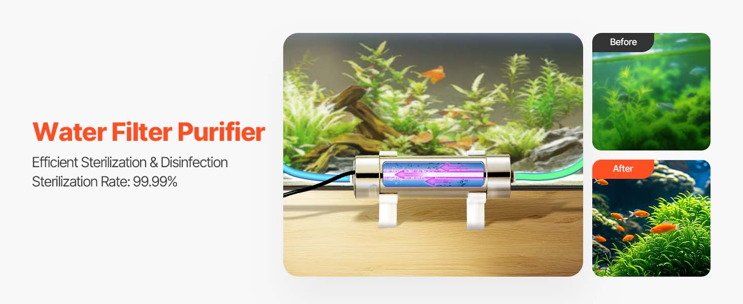 Purificador de agua ultravioleta
