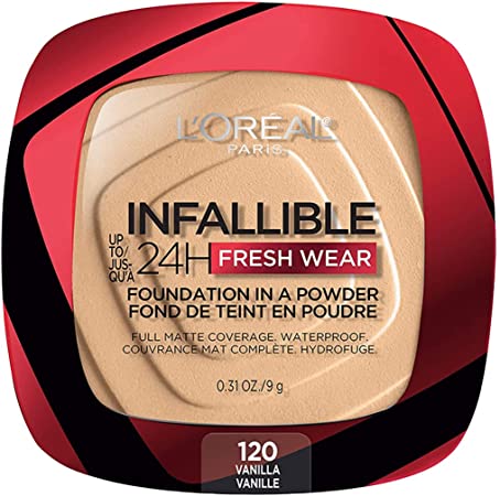 Loreal Infallible 24h Fresh Wear Powder  #120 Vanilla