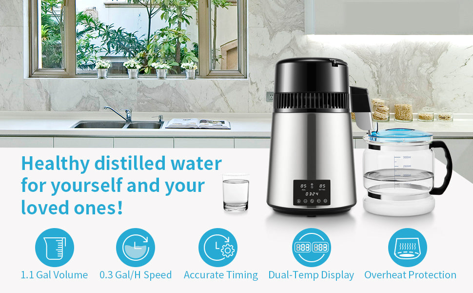 depurador de agua de 4L