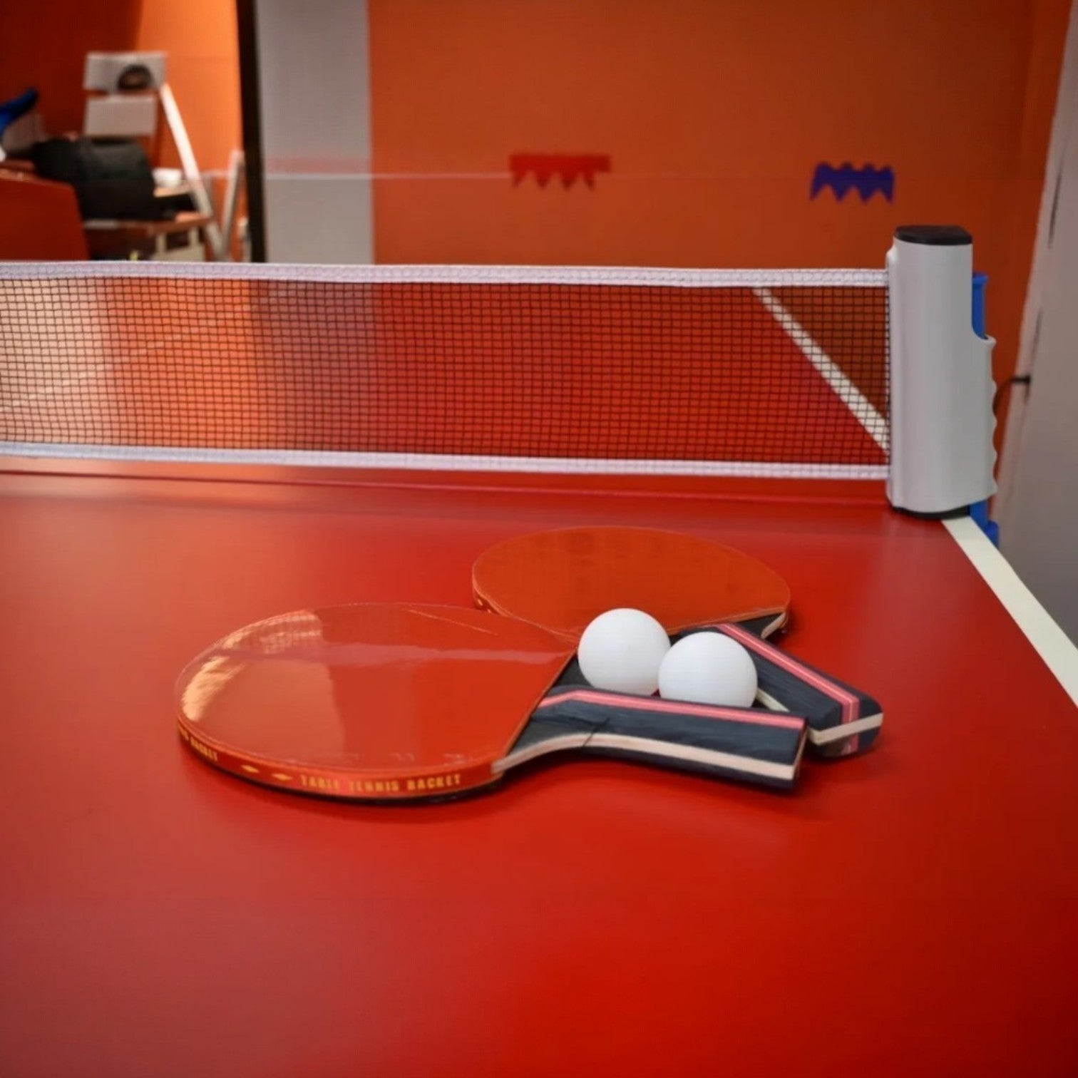 2 Raquetas de Ping Pong con Estuche