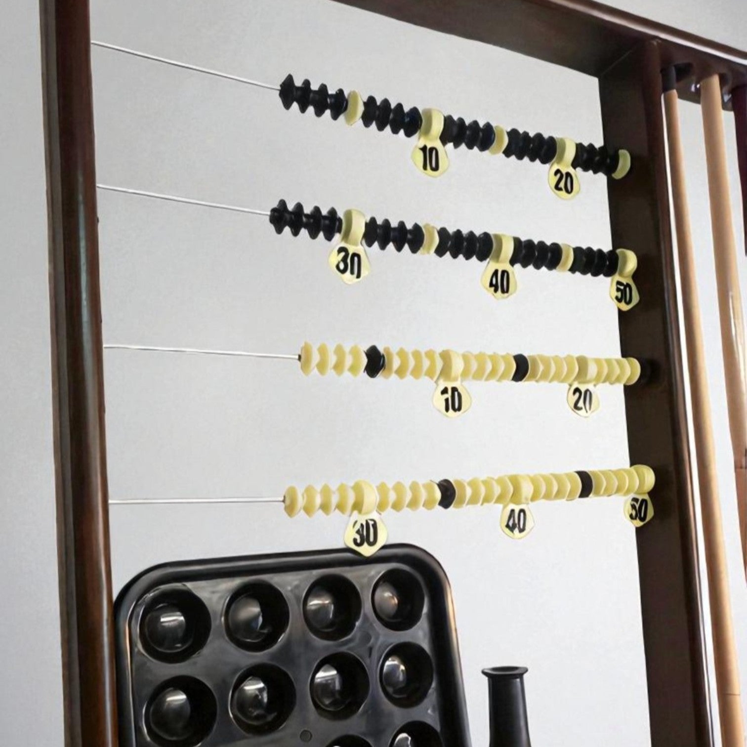 Marcador de Puntos para Billar