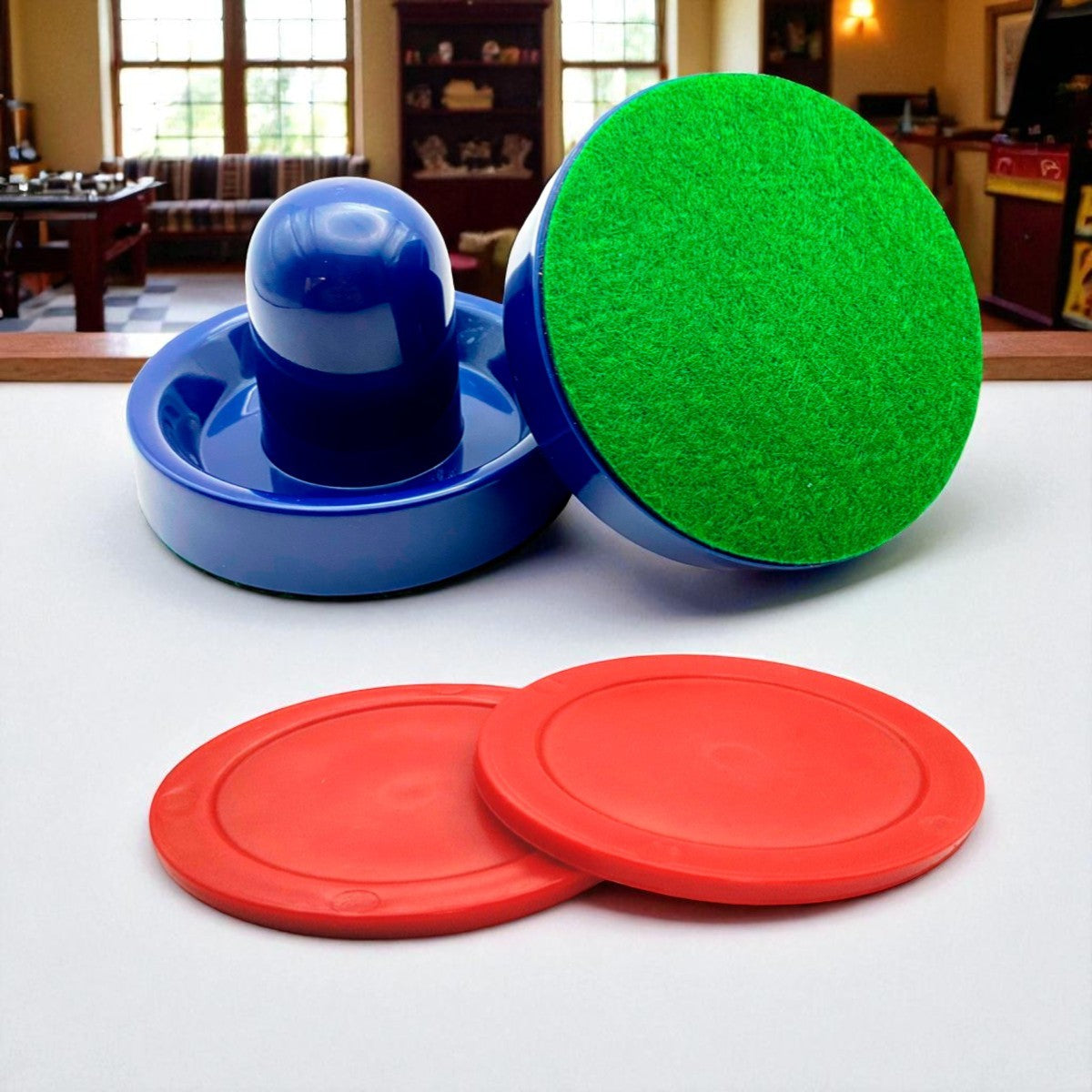 Manerales y Discos para Hockey de Aire