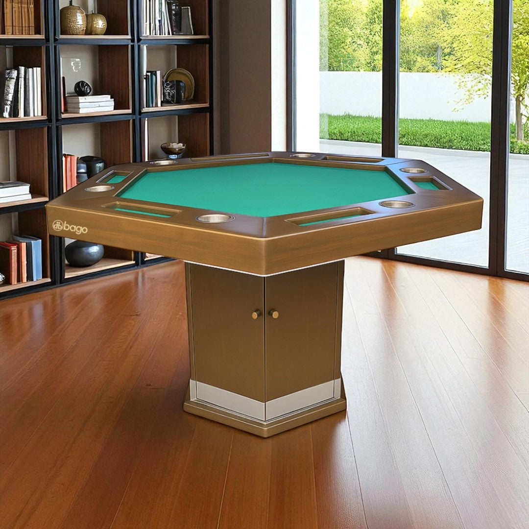 Mesa de Cartas Hexagonal con Puertas