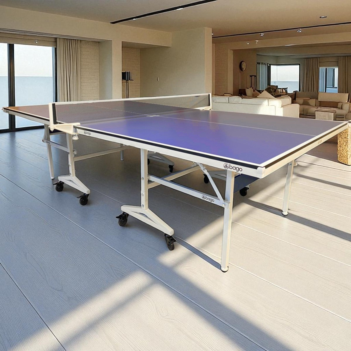 Mesa de Ping Pong y Frontenis para Interior